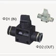 Pneumatic fittings