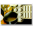 Fluorine plastic spray coatings